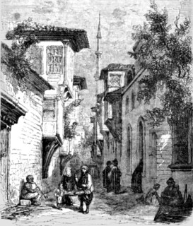 'Street in Constantinople', 1854. Creator: Unknown.