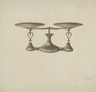 Shaker Scales, c. 1941.