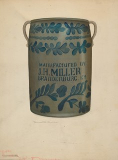 Stoneware Jar, c. 1941.