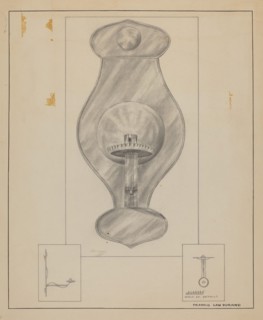 Wall Sconce, 1935/1942.