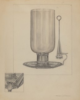 Candlestick, 1935/1942.