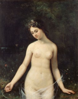 Young naked woman, 1831.