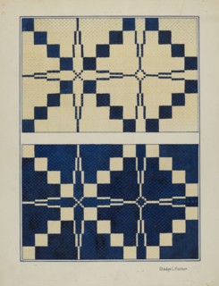 Woven Bedspread, c. 1936.