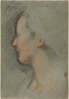Head of a Woman, c. 1584.
