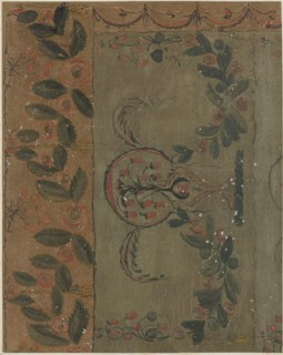 Hand-Painted Wall, c. 1939.
