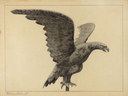 Weather Vane Finial, c. 1937.
