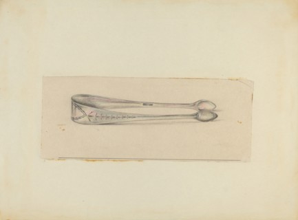 Silver Sugar Tongs, 1935/1942.