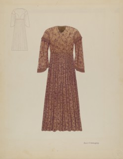 Wedding Dress, c. 1936.