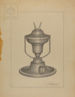 Swinging Lamp, c. 1936.