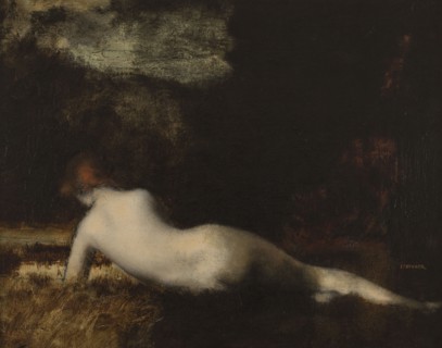 Nymphe couchée, c.1887.