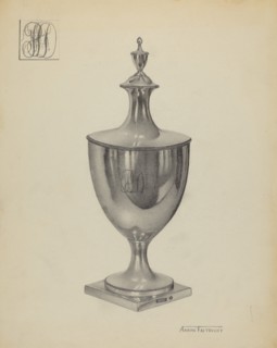 Silver Sugar Bowl, c. 1936.