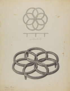 Pa. German Trivet, c. 1940.