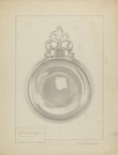 Silver Porringer, 1935/1942.