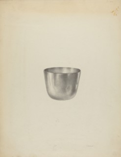 Silver Tumbler Cup, c. 1938.