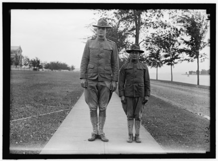 Camp, between 1916 and 1918. US military personnel.