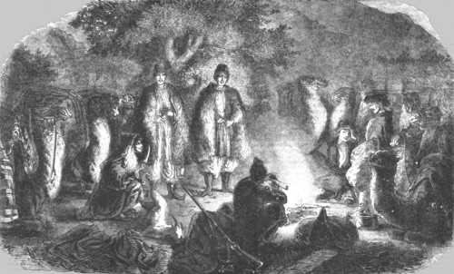 'Halt of Armenian Merchants', 1854. Creator: Unknown.