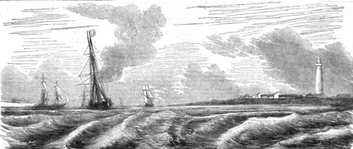 'Sulina Mouth of the Danube', 1854. Creator: Unknown.