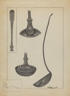 Pewter Spoon, 1935/1942.