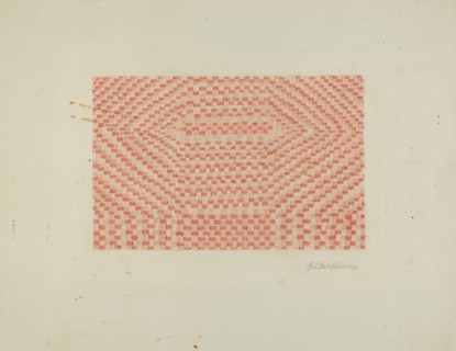 Woolen Coverlet, c. 1941.