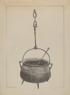 Kettle with Spoon, c. 1935.