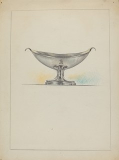 Silver Salt Cellars, c. 1936.