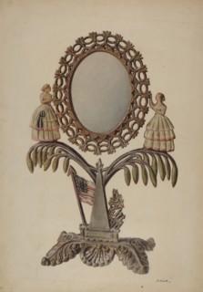 Dressing Mirror (cast iron), 1939.
