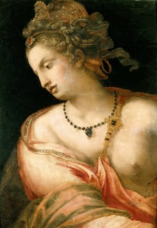 Lucretia, 1560s. Creator: Tosini, Michele (1503-1577).