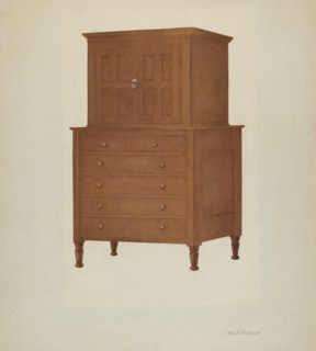 Shaker Cabinet, 1935/1942.