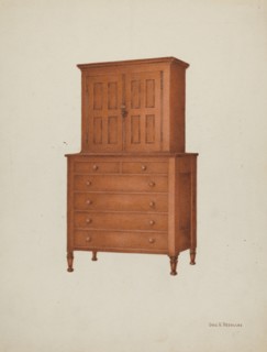 Shaker Cabinet, 1935/1942.