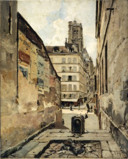 Rue Grenier-sur-l'Eau, 1886.