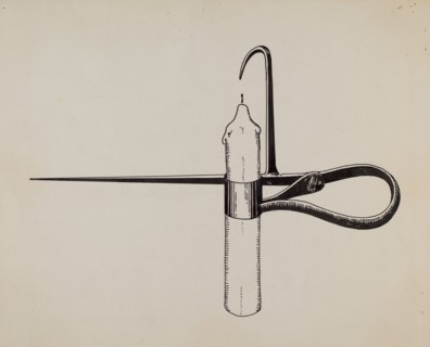 Miner's Candlestick, c. 1936.