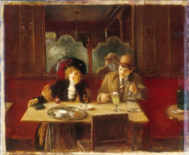 To the cafe says Absinthe, c1909.