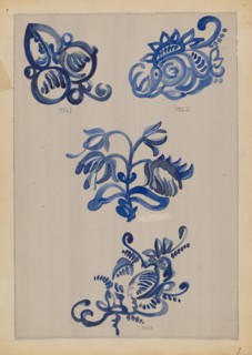 Decoration for Stoneware, 1935/1942.
