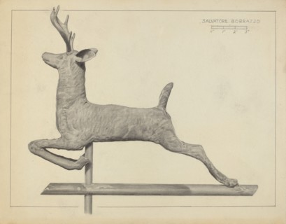 Deer Weather Vane, c. 1938.