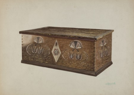 Pa. German Chest, 1935/1942.