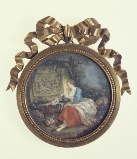 The discreet messenger, c1780.
