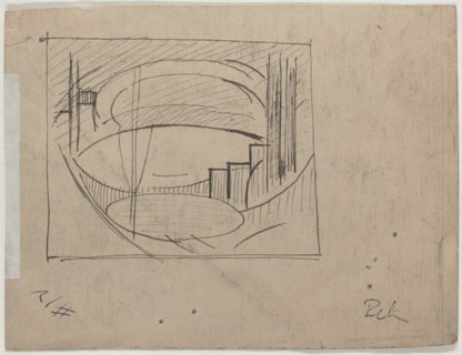 Study for "Soho" (verso), 1919.