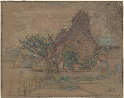 In a French Village, 1920-1923.