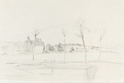 Landscape in Hertfordshire, 1814. Creator: John Linnell the Elder.