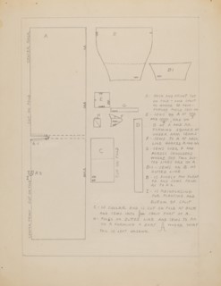 Pattern for Man's Shirt, c. 1936.