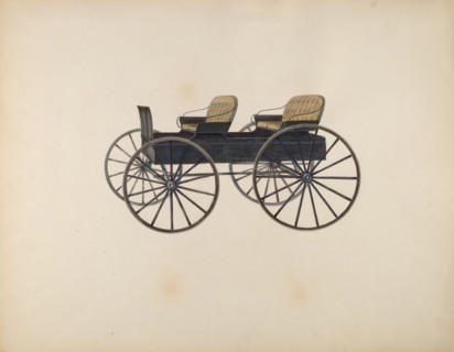 Four Passenger Farm Wagon, c. 1936.