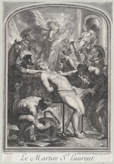 Saint Lawrence at the Stake, ca. 1700-29.
