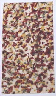 Sheet with marbled pattern, 19th century.
