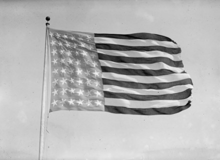 Flags. Battle Fleet Flag, 1911. [US battle ensign].