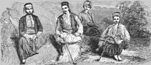 'Costumes of the Men of Erekli', 1854. Creator: Unknown.