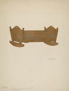Pioneer Baby's Cradle, 1941.