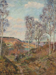 The path to the valley, 1885.