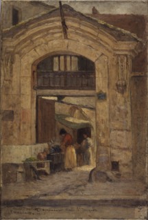 Porte Rue Saint-Jacques, 1905.