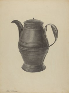 Pa. German Coffee Pot, c. 1938.