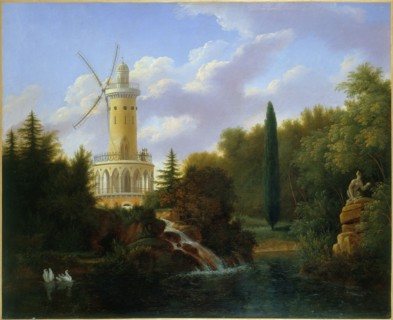 Moulin de la Folie-Beaujon, 1827.